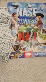 Nálepky do albumu Naše slovenské NAJ - 2