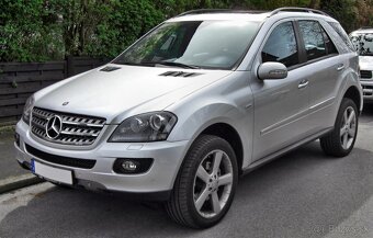 Mercedes ML w164 - zadné plato, roleta do kufra - 2