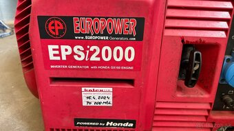 Elektrocentrála Honda EPSi2000 - 2