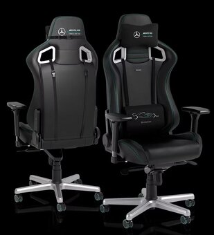 Herná stolička Noblechairs EPIC Mercedes koža superstav - - 2