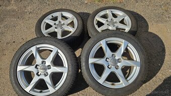 zimní Originální alu kola Audi 17" – 5x112 + pneu - 2