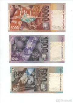 Sada Slevenských bankoviek - 2