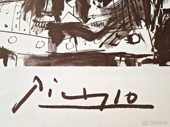 Pablo Picasso - Cavalier en Armure (Litografia, kubizmus) - 2