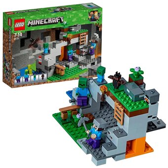 Lego Minecraft 21141 Zombia jaskyňa - 2