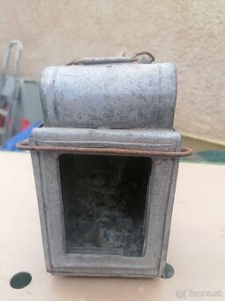 Retro vysávač, kantar lampa - 2