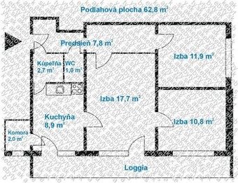 NA PREDAJ – 3-izbový byt v pôvodnom stave, Bagarova ulica, B - 2