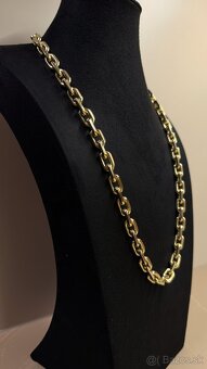 Zlata retiazka anker pilka 14k 585/1000 216g - 2