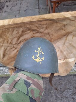 Prilba , helma , talian namornicka m33 - 2