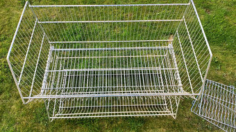 Stohovateľné kovové koše - 2