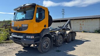 Renault Kerax 450.32 8x4 hákový nosič kontajnerov - 2