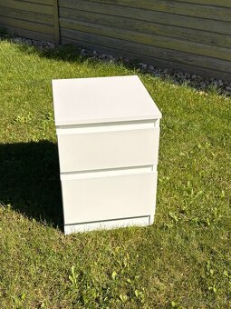 KULLEN Komoda s 2 zásuvkami, biela, 35x49 cm - 2
