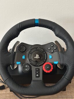 Herný volant + páka + pedále - 2