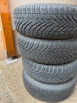 Zimné pneumatiky Continental 195/65/R15 91T s diskami - 2