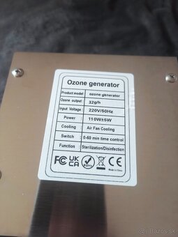 Ozonovy čistič - 2