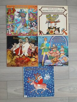 Rozprávky na LP platniach 10ks - 2