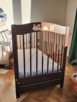 Detska postielka s prislusenstvom - 2