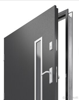 Vchodové dvere Antracit 90,80 - 2