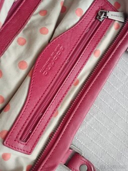 Kabelka koža červená - 2