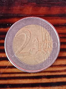 2€minca chybná vzácna písmeno s. - 2