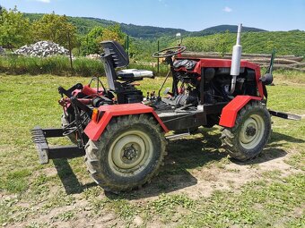 Malotraktor domácej výroby 4x4 - 2
