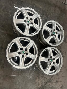 ALU DISKY ŠKODA 5x100 R15 - 2