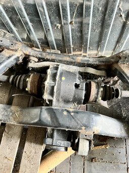 🛞 Zadná náprava Audi A4 B6 Quattro – komplet s diferenciál. - 2