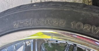 22" americké kolesá, chromované, racing, elektróny - 2