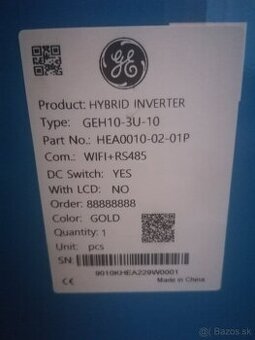 Goodwe ET Hybrid Menič / Striedač / Invertor - 2