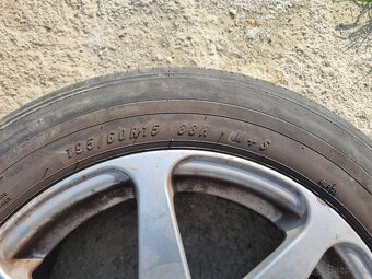 Predám sadu kolies 195/60 R15 na diskoch. - 2