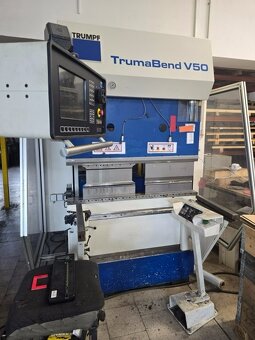 Použitý ohraňovací lis Trumpf TrumaBend V50, r. v. 2001 - 2