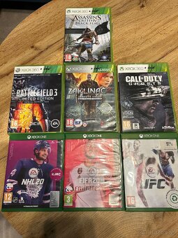 Predám xbox one s ovladačmi a z hrami - 2