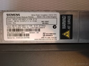 Frekvenčný menič 2,2 kW - 2