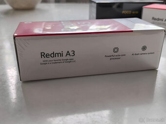 VYPRODÁNO Redmi A3 3/64GB Nový - 2