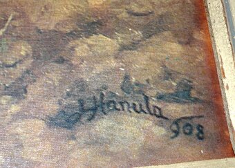 Obraz - reprodukcia Jozef Hanula – Na rodnej hrude - 2