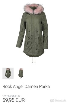 Dámska parka s kožušinou Rock Angel, PC 59,95€ - 2