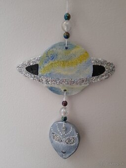 Planétka, mimozemšťan závesná dekorácia - 2