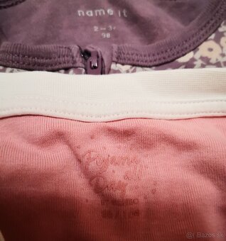 3 ks Overal pyžamo veľkosť 98 cena spolu - 2