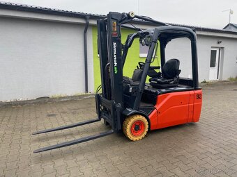 Jazdený elektrický vysokozdvižný vozík Linde 1600 kg - 2