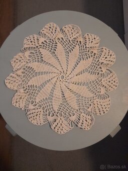 Háčkované obrúsky nové - 2
