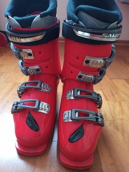 Detské lyžiarky + lyže + palice - 2