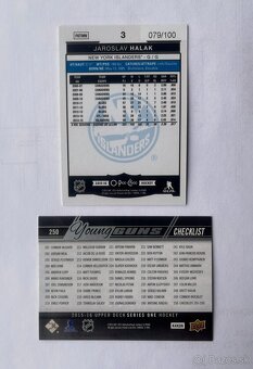 Hokejové kartičky - PREDAJ - McDavid, Halák. - 2