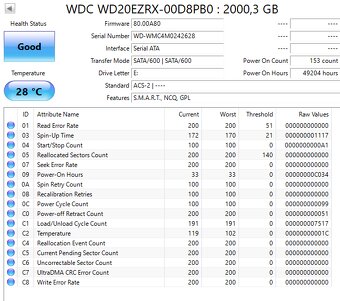 3,5" disk WD Green 2TB - 2