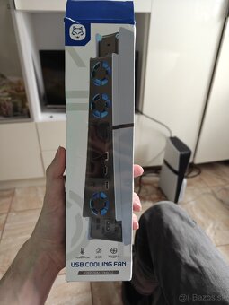 Predám usb cooling fan PS5 slim - 2