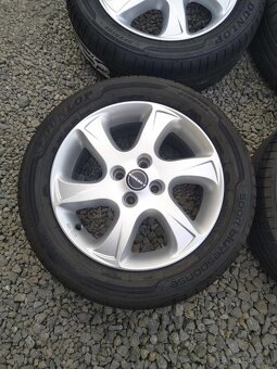 Alu 4 x 100 R 16 + letné 205/55 R 16. - 2