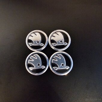 ✅SKODA✅ STREDOVE KRYTKY KOLIES / PUKLICKY DO KOLIES - 56 MM - 2