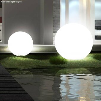záhradné lampy - gule Kanlux Idava 35 - 2
