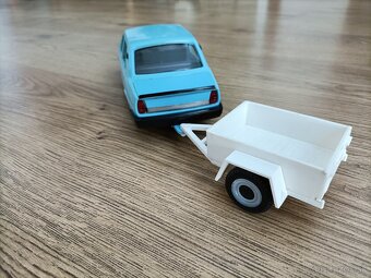 Skoda 120 kdn s vozikom retro hracky - 2