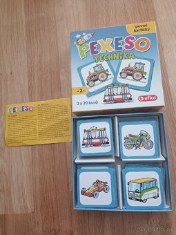 Pexeso v krabičke s pevným podkladom - 2