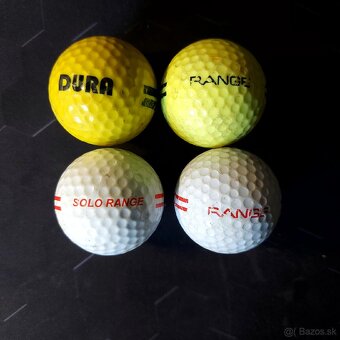 Golfové loptičky na trening. - 2