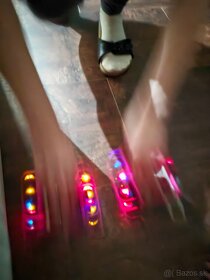 kolieska na topánky - detské s led podsvietenim - 2